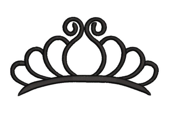 Crown: A Regal Embroidery Design for Holiday Magic